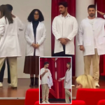 دانشجوی فیلم وایرال شده مراسم روپوش سفید کیست؟ + عکس