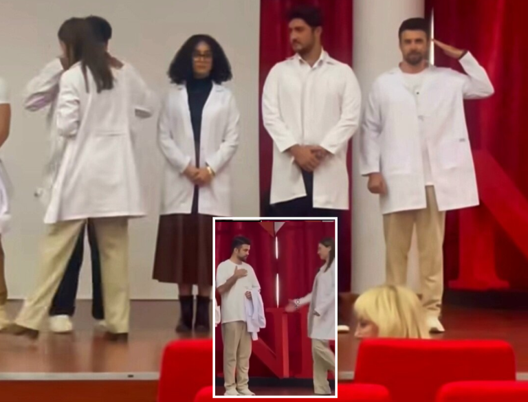 دانشجوی فیلم وایرال شده مراسم روپوش سفید کیست؟ + عکس
